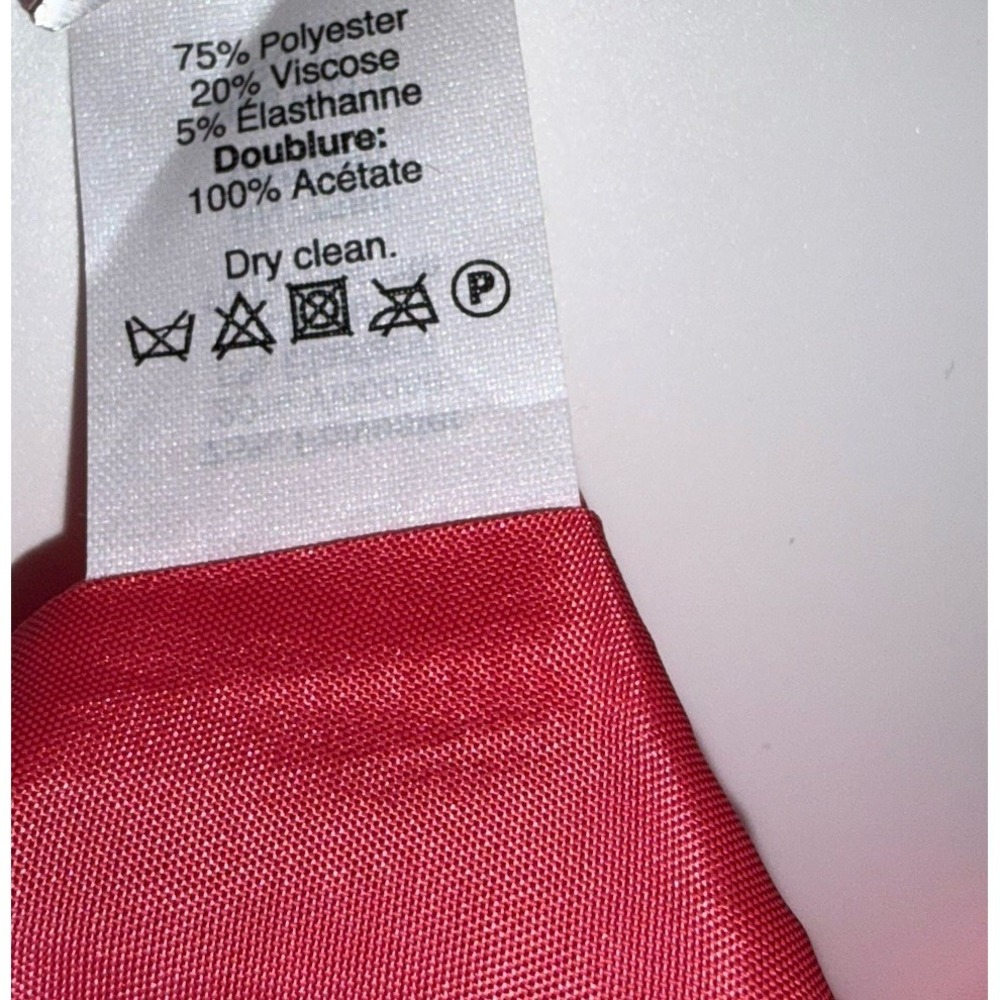 J.Crew B0314‎ Flared Mini Skirt Women's 6 Fluorescent Neon Pink New - Picture 10 of 10